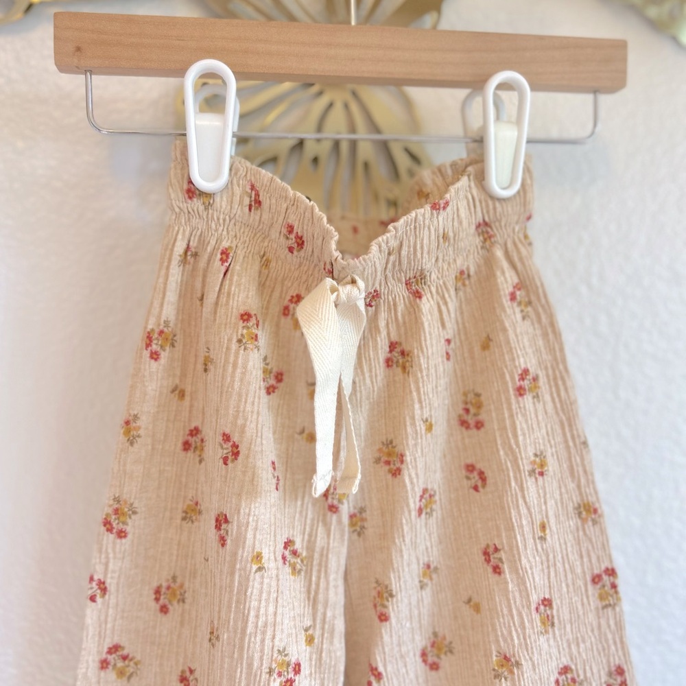 NWOT Zara Floral Wide-Leg Culottes - Picture 2 of 2